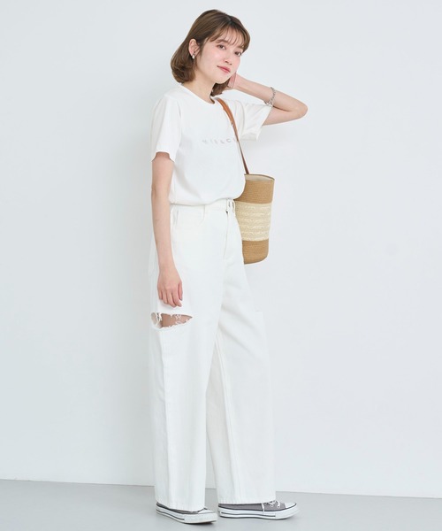 attiree(アティレー)の「【XS~Lサイズ展開】サイドカットパンツ(デニムパンツ・レディース・ブルー/ブラック/ホワイト/ブルー系その他/ライトブルー・LARGE/MEDIUM/SMALL/X-SMALL)」の10枚目の写真