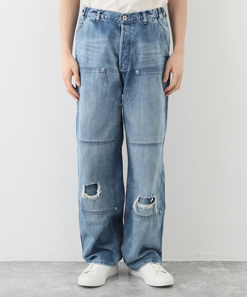 markaware（マーカウェア）の「【MARKAWARE / マーカウェア】DOUBLE KNEE PANTS DAMAGED（デニムパンツ・メンズ・ネイビー・1/2/3/4）」の17枚目の写真