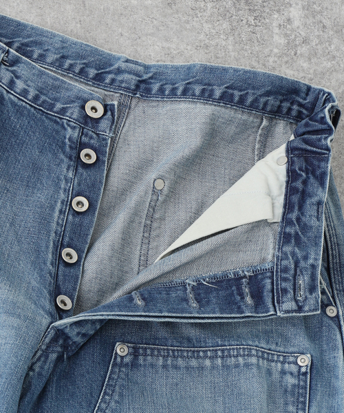 markaware（マーカウェア）の「【MARKAWARE / マーカウェア】DOUBLE KNEE PANTS DAMAGED（デニムパンツ・メンズ・ネイビー・1/2/3/4）」の16枚目の写真