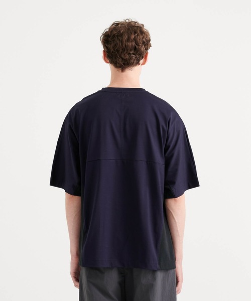 CITY TOKYO（シティトウキョウ）の「MIXFABRICメッシュTEE（Tシャツ/カットソー・メンズ・ライトグレー/その他17・1/2）」の14枚目の写真