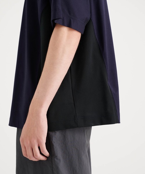 CITY TOKYO（シティトウキョウ）の「MIXFABRICメッシュTEE（Tシャツ/カットソー・メンズ・ライトグレー/その他17・1/2）」の17枚目の写真