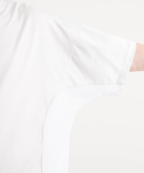 CITY TOKYO（シティトウキョウ）の「MIXFABRICメッシュTEE（Tシャツ/カットソー・メンズ・ライトグレー/その他17・1/2）」の10枚目の写真