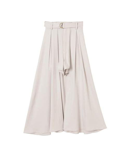 ANDGEEBEE（アンジービー）の「フレアスカパン（スカート・レディース・グレー/ブラック・MEDIUM）」の11枚目の写真