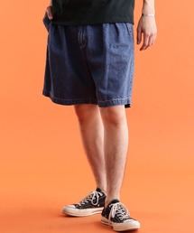 Schott/ショット/NEP DENIM 2TUCK SHORTS/ネップデニム 2タックショーツ