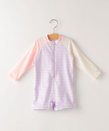 SHIPS（シップス）の「SHIPS KIDS:90～100cm / ベビー ボーダー ボディースーツ（水着・キッズ）」