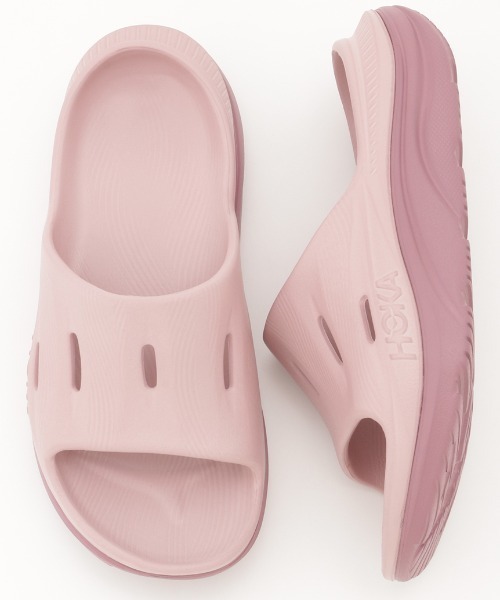 HOKA(ホカ)の「【HOKA ONE ONE for emmi】ORA RECOVERY SLIDE3(サンダル・レディース・ローズ・23cm/24cm/25cm)」の15枚目の写真