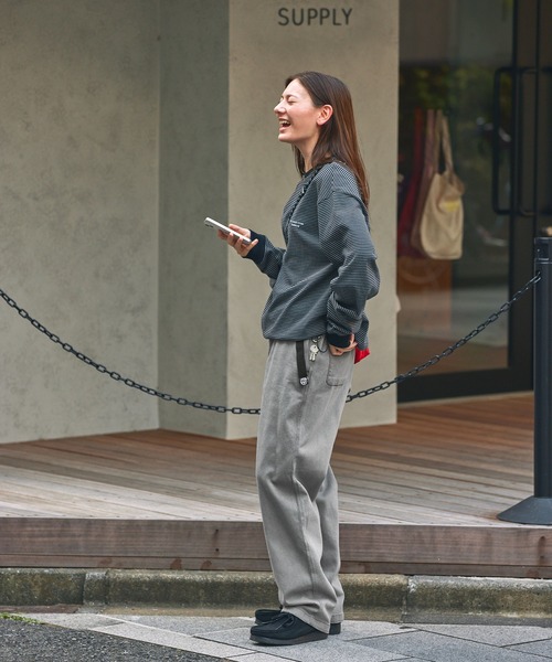 セール】ウェビングベルト テーパード ストレッチ クライミングパンツ