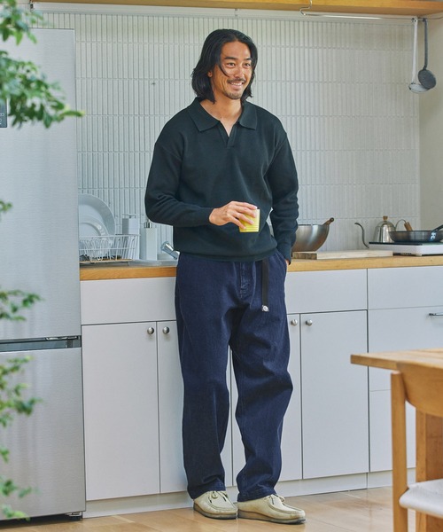 ウェビングベルト テーパード ストレッチ クライミングパンツ【THE