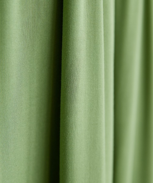 miclat（ミクラ）の「大きいサイズ　ギャザーティアードスカート　miclat（スカート・レディース・ブラック/グリーン系・LL/5L/4L/3L/L）」の15枚目の写真