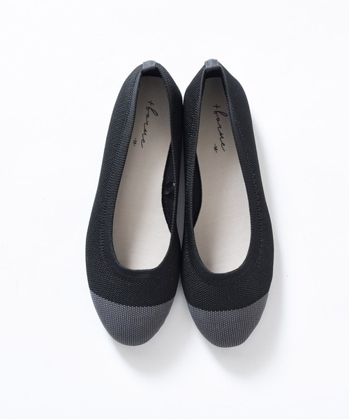 CALIFORNIA OUTFITTERS（カリフォルニア アウトフィッターズ）の「1-配色ニットパンプス【Maison select -メゾンセレクト-】（パンプス・レディース・ブラック・MEDIUM）」の8枚目の写真