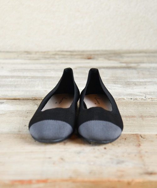 CALIFORNIA OUTFITTERS（カリフォルニア アウトフィッターズ）の「1-配色ニットパンプス【Maison select -メゾンセレクト-】（パンプス・レディース・ブラック・MEDIUM）」の13枚目の写真