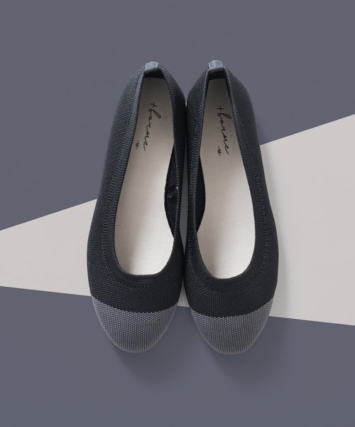 CALIFORNIA OUTFITTERS（カリフォルニア アウトフィッターズ）の「1-配色ニットパンプス【Maison select -メゾンセレクト-】（パンプス・レディース・ブラック・MEDIUM）」の16枚目の写真