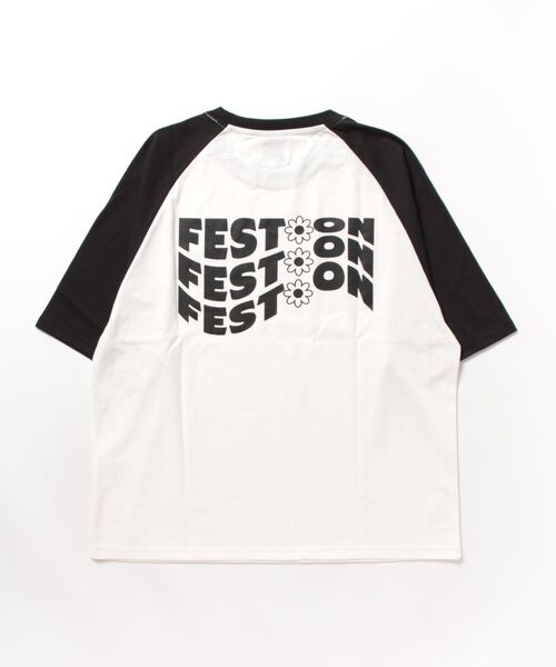 CORISCO(コリスコ)の「ラグラン切替 FEST ON 半袖BIG TEE(M1)(Tシャツ/カットソー・メンズ・その他2/その他1/その他4/その他3・X-LARGE/MEDIUM/LARGE)」の5枚目の写真