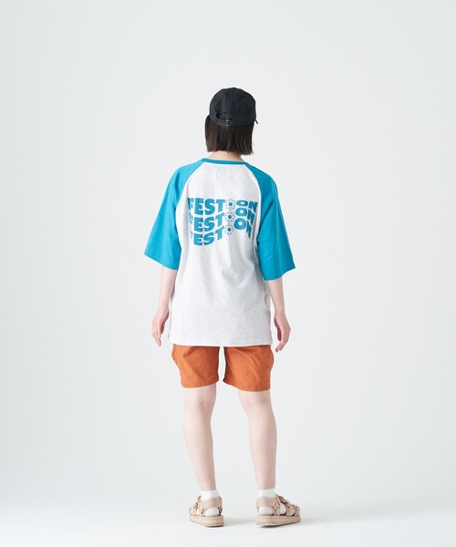 CORISCO(コリスコ)の「ラグラン切替 FEST ON 半袖BIG TEE(M1)(Tシャツ/カットソー・メンズ・その他2/その他1/その他4/その他3・X-LARGE/MEDIUM/LARGE)」の7枚目の写真