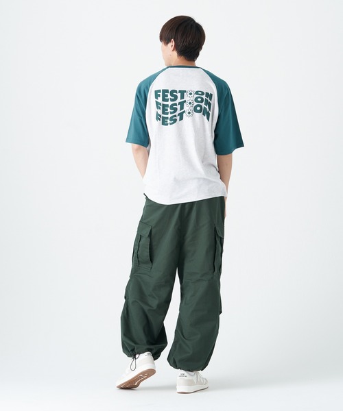 CORISCO(コリスコ)の「ラグラン切替 FEST ON 半袖BIG TEE(M1)(Tシャツ/カットソー・メンズ・その他2/その他1/その他4/その他3・X-LARGE/MEDIUM/LARGE)」の14枚目の写真