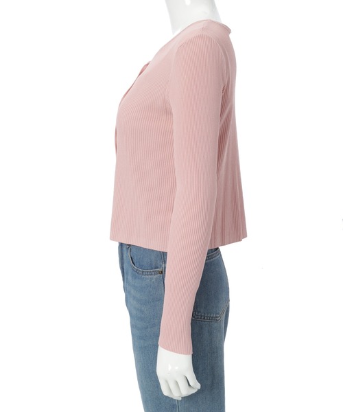 fifth（フィフス）の「リブキャミアンサンブルカーディガン（カーディガン/ボレロ・レディース・イエロー/ブラック/ピンク・M）」の16枚目の写真