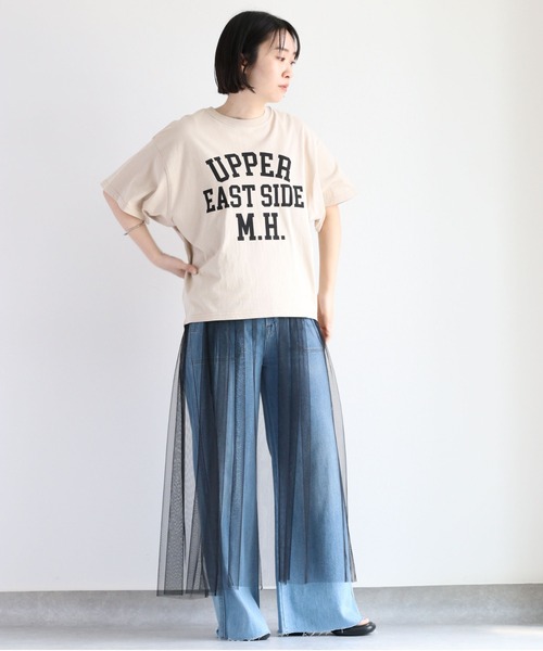 cepo（セポ）の「チュールキャミワンピース（ワンピース・レディース・オフホワイト/ブラック・FREE）」の13枚目の写真