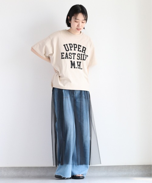 cepo（セポ）の「チュールキャミワンピース（ワンピース・レディース・オフホワイト/ブラック・FREE）」の6枚目の写真