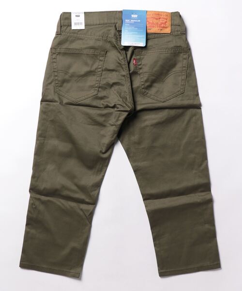 Levi's（リーバイス）の「【Levi's】５０５ＣＯＯＬＣＲＯＰＰＥＤ（その他パンツ・メンズ・オリーブ・28inch/34inch/30inch/32inch）」の2枚目の写真