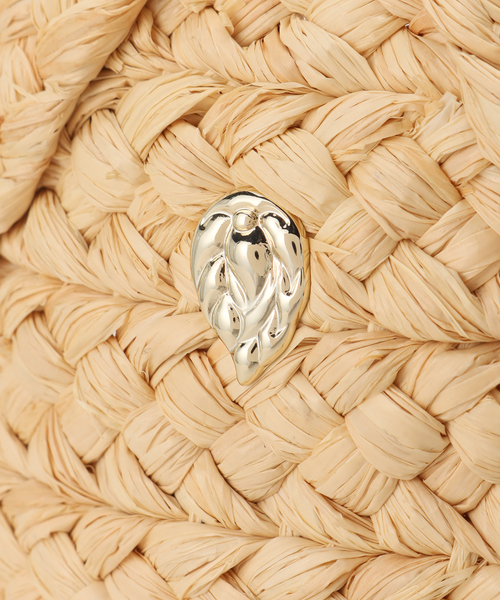 Helen Kaminski（ヘレンカミンスキー）の「≪一部店舗+WEB限定≫【HELEN KAMINSKI/ヘレン カミンスキー】CAMARIL S BRIDLE（かごバッグ・レディース・ベージュ/チャコールグレー・FREE）」の4枚目の写真