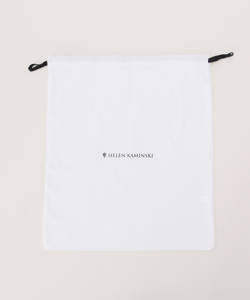 Helen Kaminski（ヘレンカミンスキー）の「≪一部店舗+WEB限定≫【HELEN KAMINSKI/ヘレン カミンスキー】CAMARIL S BRIDLE（かごバッグ・レディース・ベージュ/チャコールグレー・FREE）」の12枚目の写真