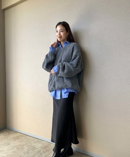 ISOOK（アイスー）の「長袖チュニック（チュニック・レディース・ブルー・FREE）」の3枚目の写真