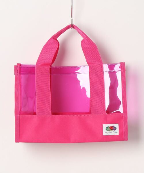 FRUIT OF THE LOOM(フルーツオブザルーム)の「【FRUIT OF THE LOOM/フルーツオブザルーム】COLOR POOL BAG A TYPE プール トート バッグ(トートバッグ・レディース・ブラック/ブルー/オレンジ/グリーン/ピンク系その他/ピンク・FREE)」の5枚目の写真