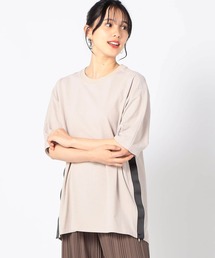 Grand PARK | 配色サイドジップ デザインプルオーバー(Tシャツ/カットソー)