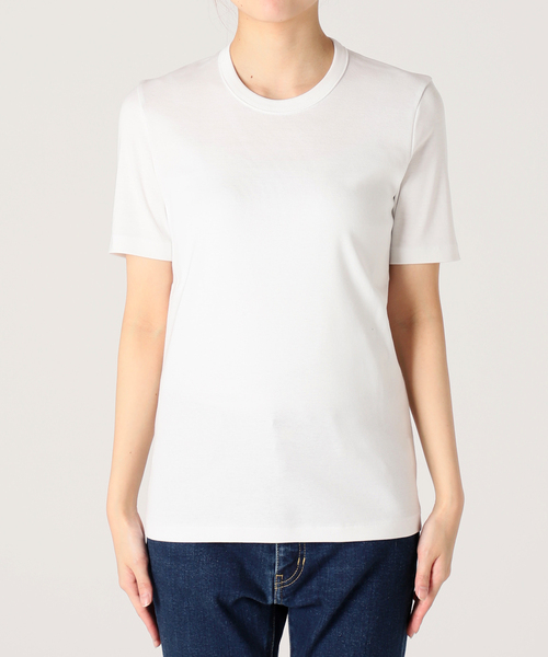 追加GIZA フライスTシャツ（Tシャツ/カットソー）｜Deuxieme