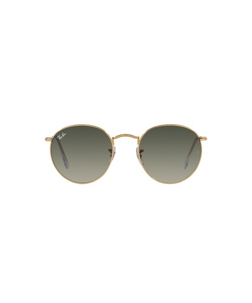 Ray-Ban（レイバン）の「【入荷禁止】Ray-Ban レイバン サングラス ROUND METAL 0RB344747001/71（サングラス・メンズ・ゴールド・47）」の2枚目の写真