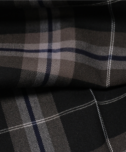 NATURAL BEAUTY BASIC（ナチュラルビューティーベーシック）の「チェックガウチョパンツ（その他パンツ・レディース・グレー系その他/ブラック系その他・X-SMALL/SMALL/MEDIUM）」の10枚目の写真