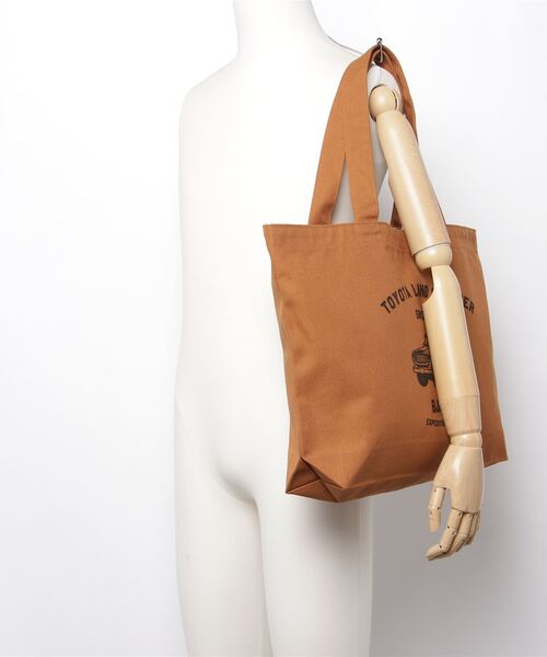 THE BAREFOOT(ベアフット)の「【 TOYOTA / トヨタ 】 ランクル トートバッグ TOTE BAG 2201TY03 ONI(トートバッグ・メンズ・ナチュラル/キャメル・FREE)」の8枚目の写真