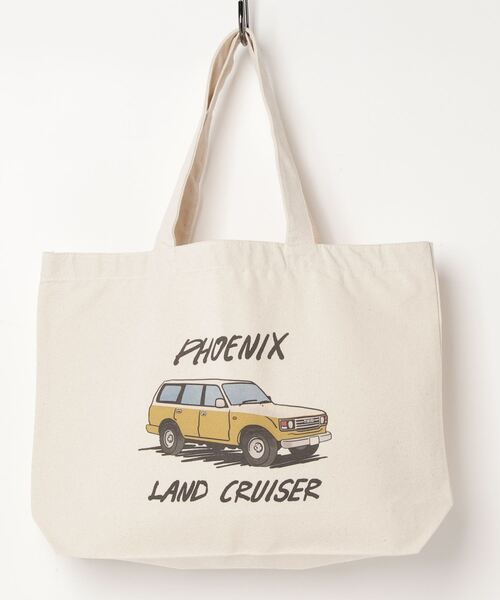 THE BAREFOOT(ベアフット)の「【 TOYOTA / トヨタ 】 ランクル トートバッグ TOTE BAG 2201TY03 ONI(トートバッグ・メンズ・ナチュラル/キャメル・FREE)」の12枚目の写真