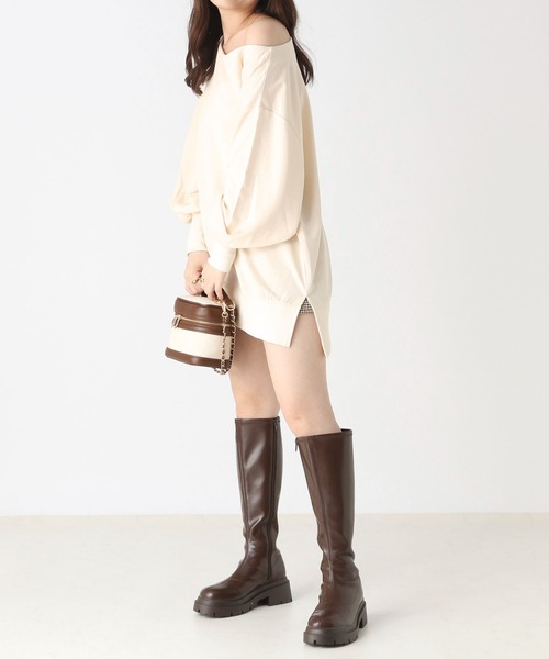 H451/美品 mammal オールインワン ジャージ ドロップショルダー セール】ドロップショルダープルオーバー 969515（Tシャツ