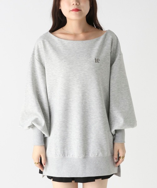 Heather(ヘザー)の「ドロップショルダープルオーバー 969515(Tシャツ/カットソー・レディース・グレー/アイボリー/ブラック・FREE)」の22枚目の写真