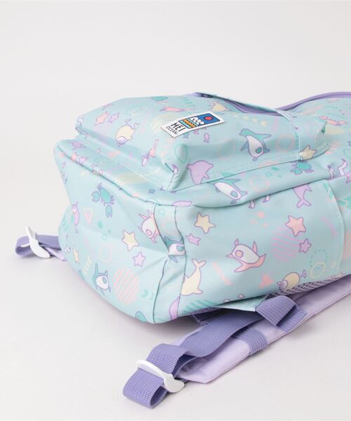 MEI(メイ)の「MEI OCEAN/メイオーシャン キッズリュック(ショルダーバッグ・キッズ・ミント/パープル/ピンク・ONE SIZE)」の5枚目の写真