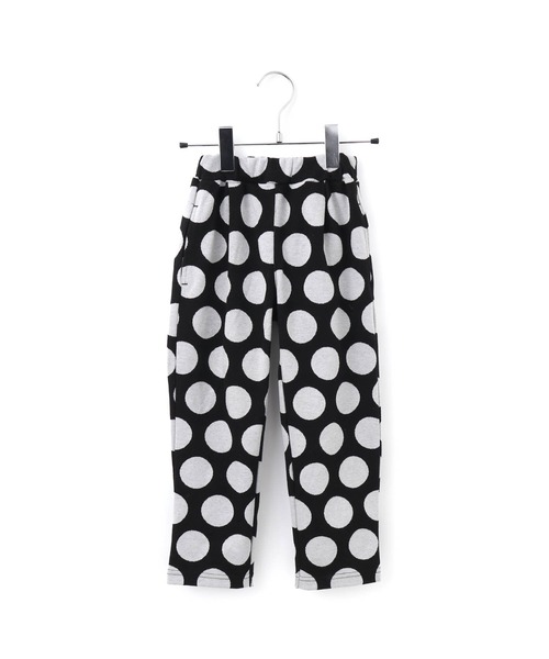 MAKE YOUR DAY（メイクユアデイ）の「チェックとドットのジャガードテーパードパンツ■80～140cm（その他パンツ・キッズ・ブラウン/グレー/ブラック・110/120/130/140/90/100/80）」の7枚目の写真