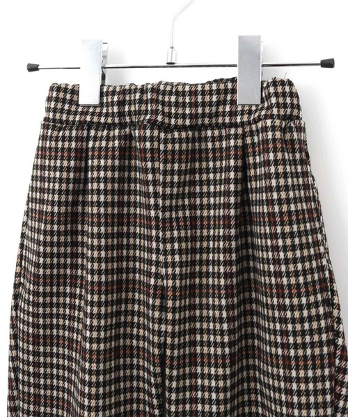 MAKE YOUR DAY（メイクユアデイ）の「チェックとドットのジャガードテーパードパンツ■80～140cm（その他パンツ・キッズ・ブラウン/グレー/ブラック・110/120/130/140/90/100/80）」の11枚目の写真
