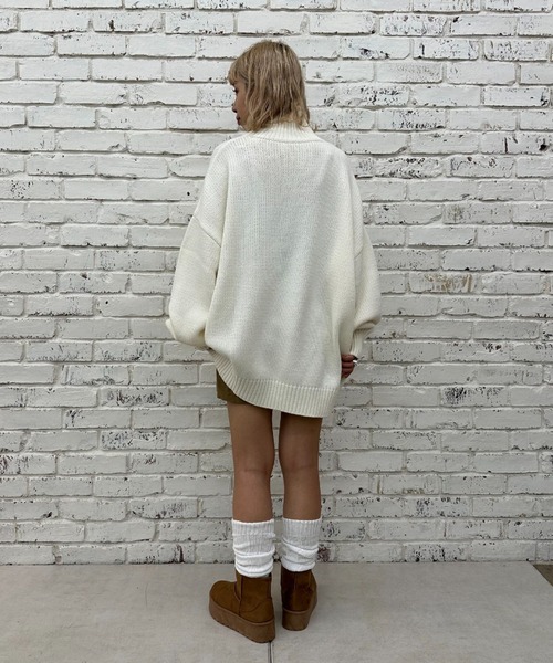 CIAOPANIC（チャオパニック）の「厚底ムートンブーツ（ブーツ・レディース・グレー/ブラック/ブラウン・LARGE/SMALL/X-LARGE/MEDIUM）」の18枚目の写真