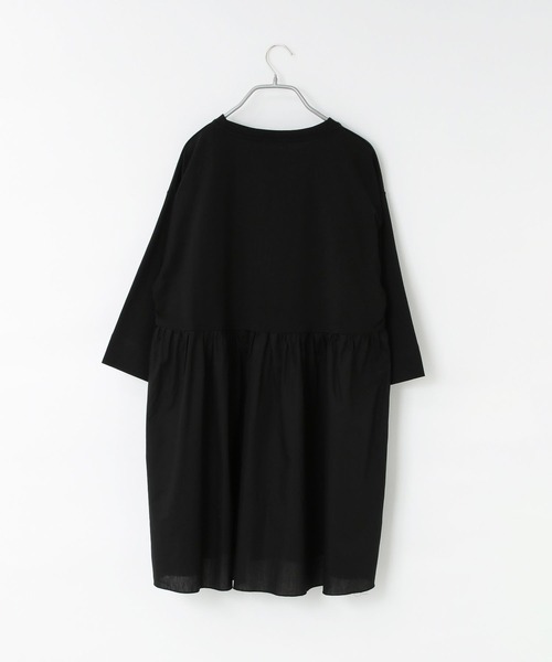 LOWRYS FARM(ローリーズファーム)の「フハクキリカエチュニック8S 967044(Tシャツ/カットソー・レディース・ブラック/ホワイト/ネイビー・FREE)」の16枚目の写真
