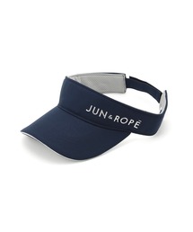 JUN&ROPE' | シルバーロゴ ツイルバイザー(サンバイザー)