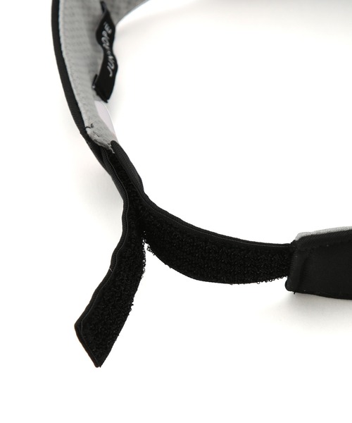 ジュン アンド ロペ JUN & ROPE 立体シルバーロゴツイルサンバイザー