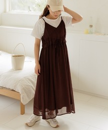 flower | ウェービーシアーワンピース(ワンピース)