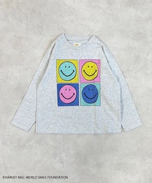 MARKEY'S | 【HARVEY BALL】SMILEY FACE プリントロンT（80～150cm）(Tシャツ/カットソー)