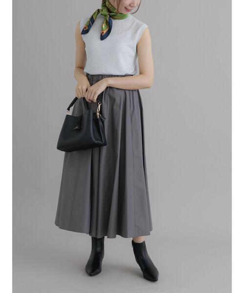 Te chichi（テチチ）の「ラメノースリーブニット（ニット/セーター・レディース・シルバー/ゴールド・F）」の5枚目の写真