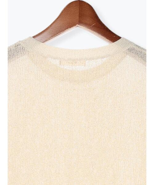 Te chichi（テチチ）の「ラメノースリーブニット（ニット/セーター・レディース・シルバー/ゴールド・F）」の17枚目の写真
