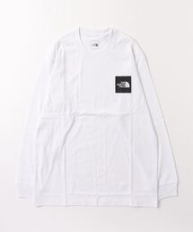 ザ ノース フェイス THE NORTH FACE L/S Square Logo Tee_ロングスリーブスクエアロゴティー
