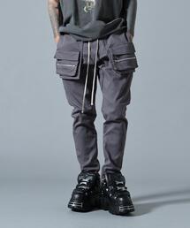 【WEB&DEPOT限定】DankeSchon/ダンケシェーン/STRETCH TWILL FLAP POCKET PANTS