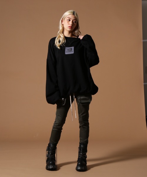 DANKE SCHON（ダンケシェーン）の「【WEB&DEPOT限定】DankeSchon/ダンケシェーン/STRETCH TWILL FLAP POCKET PANTS（その他パンツ・レディース・ブラック/カーキ・MEDIUM/X-LARGE/LARGE/SMALL）」の12枚目の写真