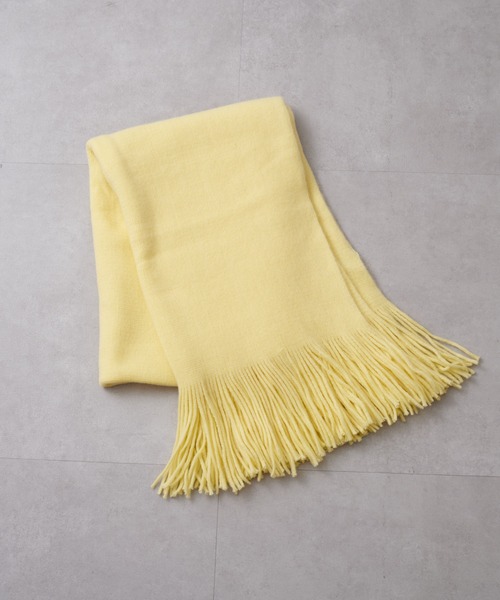 COLONY 2139（コロニートゥーワンスリーナイン）の「ラッセルストール（ストール/ショール・レディース・イエロー/ブラック/ホワイト・FREE）」の4枚目の写真